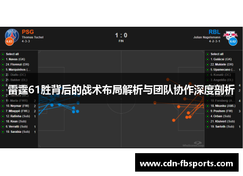 雷霆61胜背后的战术布局解析与团队协作深度剖析
